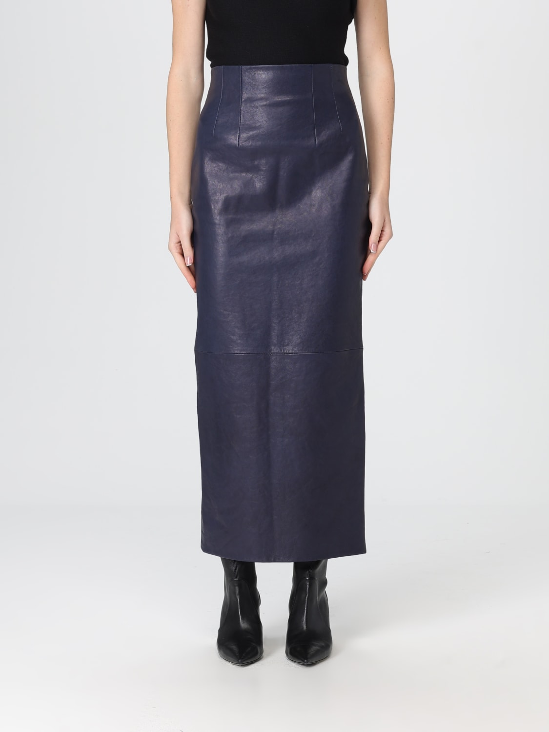 KHAITE SKIRT: Skirt woman Khaite, Blue - Img 1