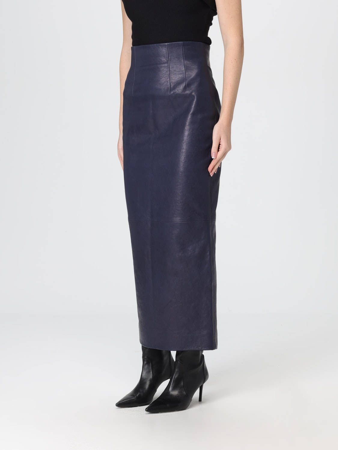 KHAITE SKIRT: Skirt woman Khaite, Blue - Img 4