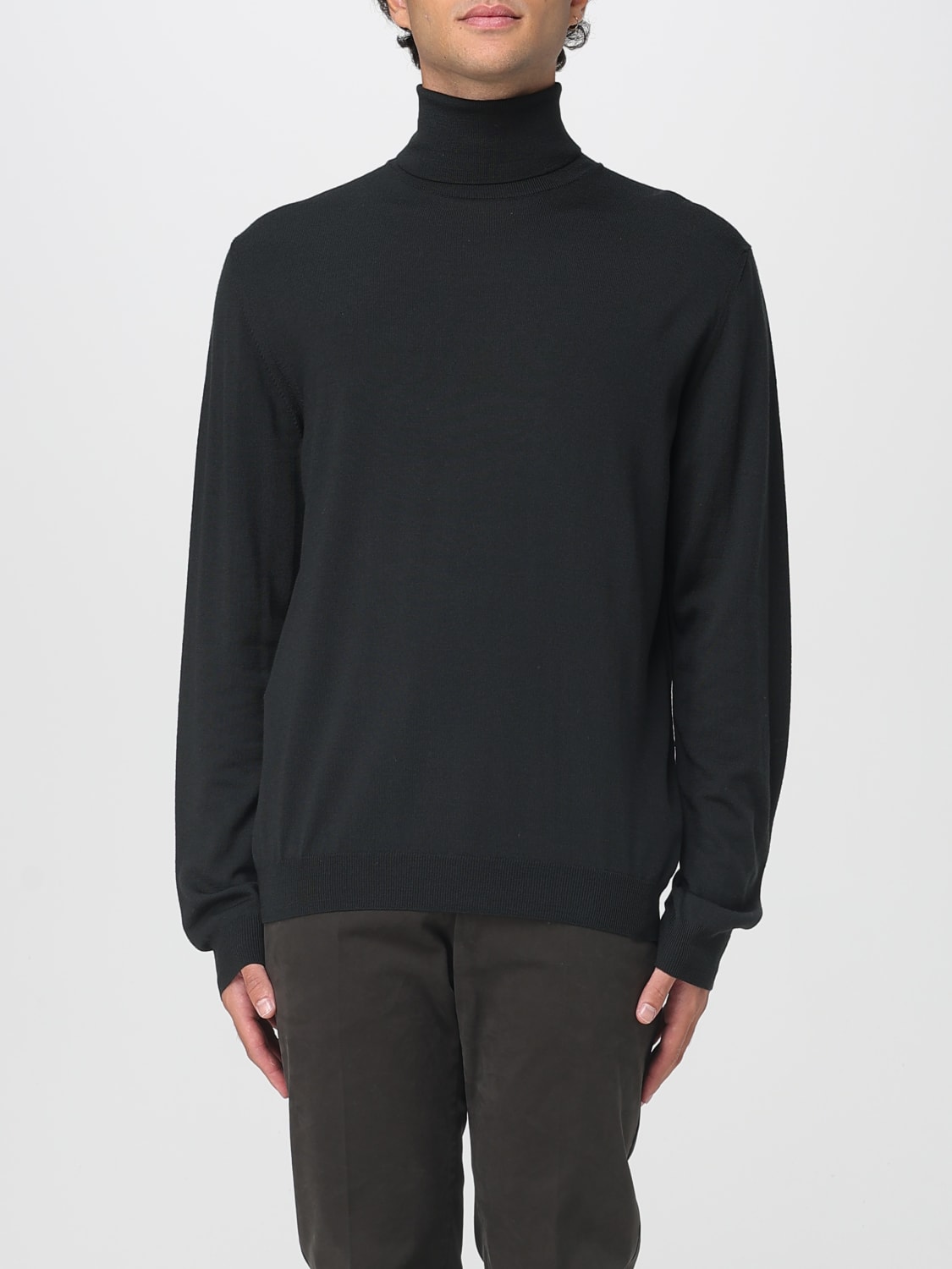 ZANONE MAGLIA: Pullover dolcevita Zanone in lana vergine , Verde - Img 1