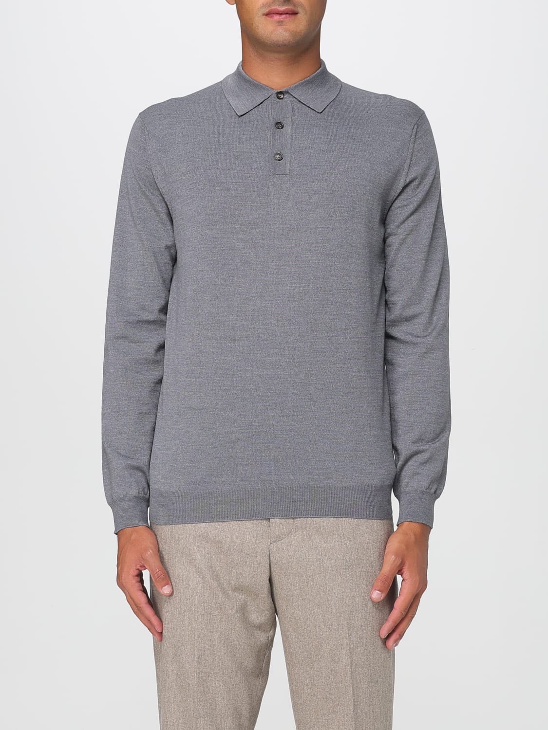 ZANONE POLO: Polo homme Zanone, Gris - Img 1