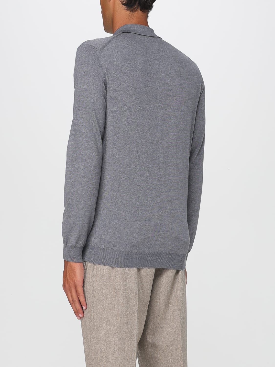 ZANONE POLO: Polo homme Zanone, Gris - Img 2