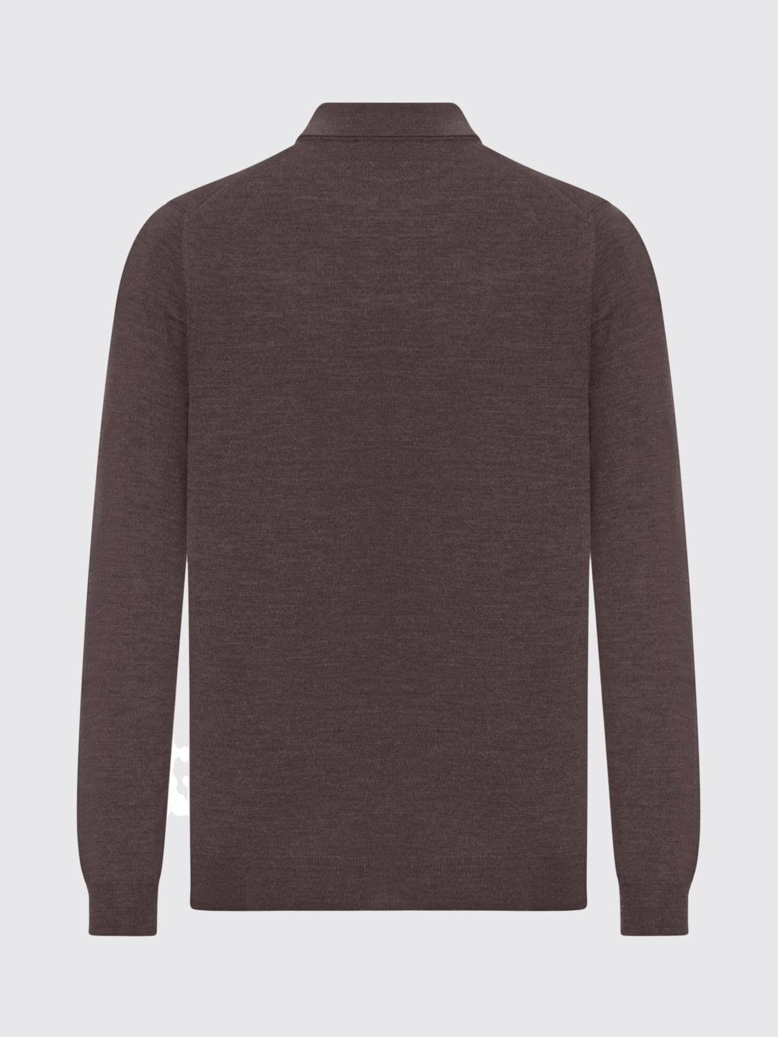 ZANONE POLO: Polo hombre Zanone, Marrón Oscuro - Img 2