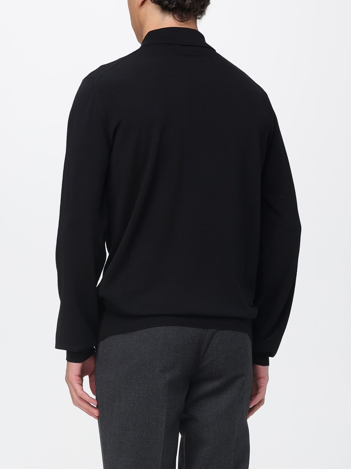 ZANONE POLO: Polo homme Zanone, Noir 1 - Img 2