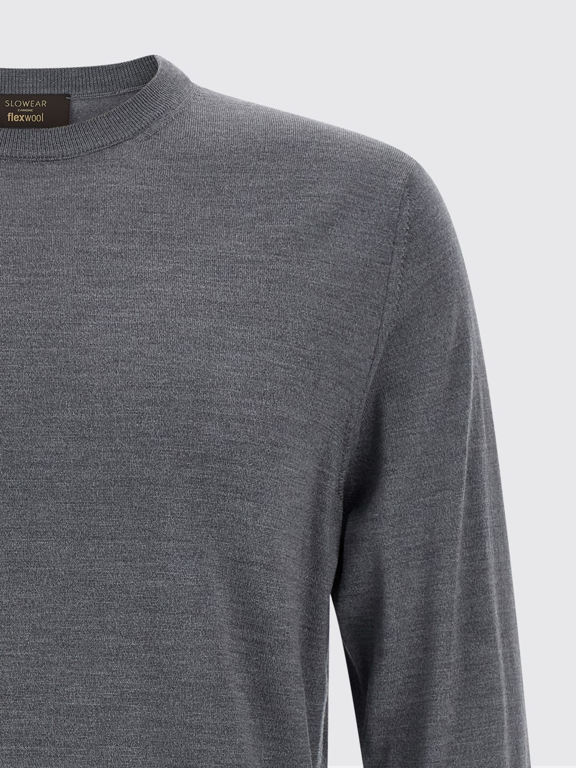 ZANONE SWEATER: Cardigan men Zanone, Mouse Grey - Img 3