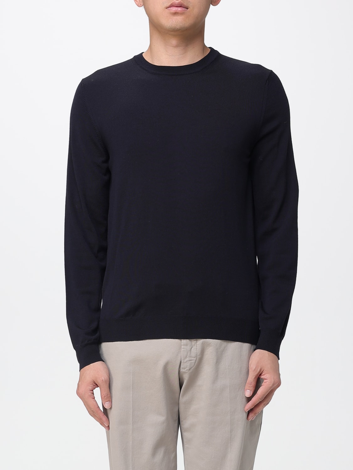 ZANONE SWEATER: Cardigan men Zanone, Blue 1 - Img 1