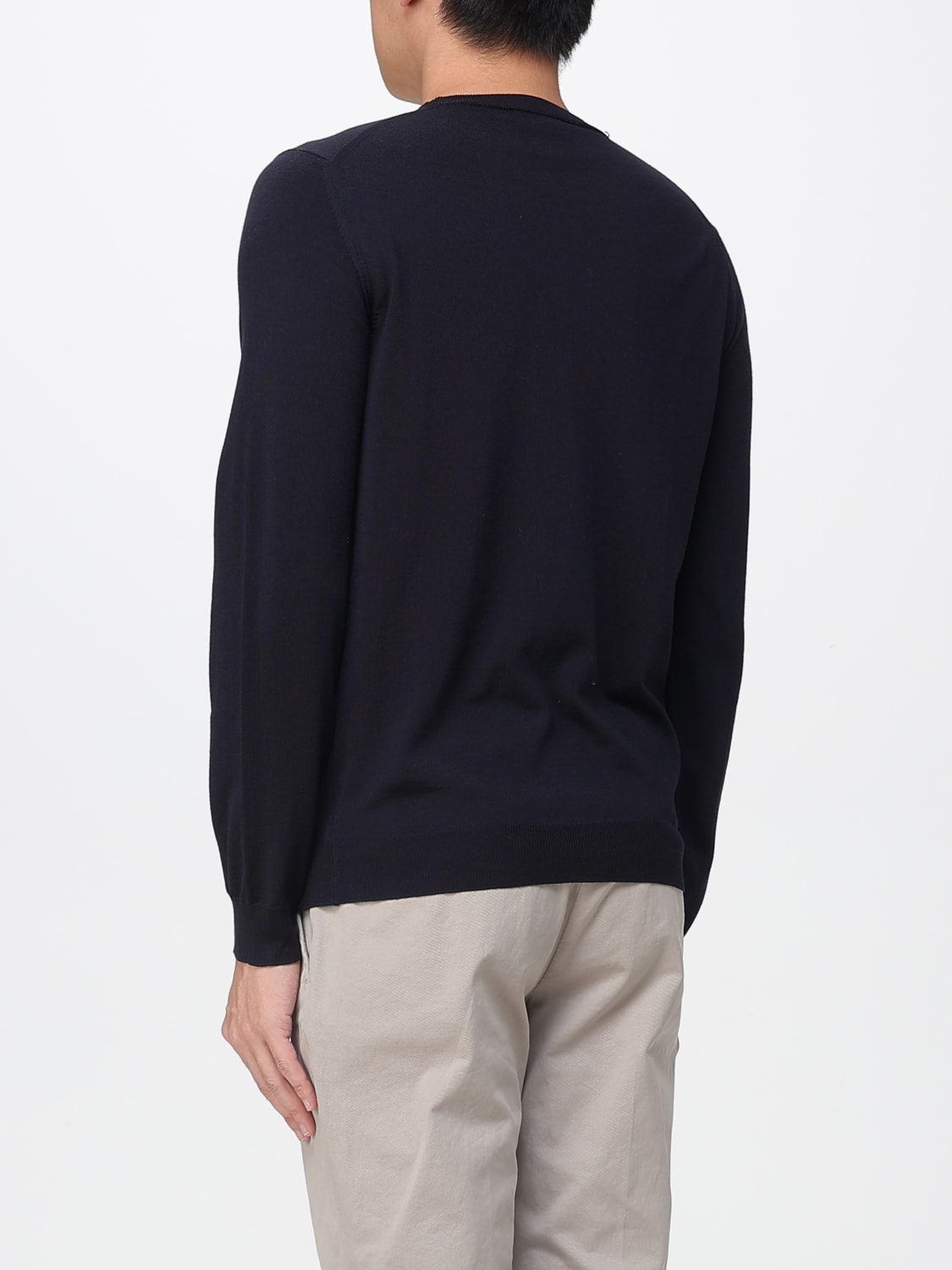 ZANONE SWEATER: Cardigan men Zanone, Blue 1 - Img 2