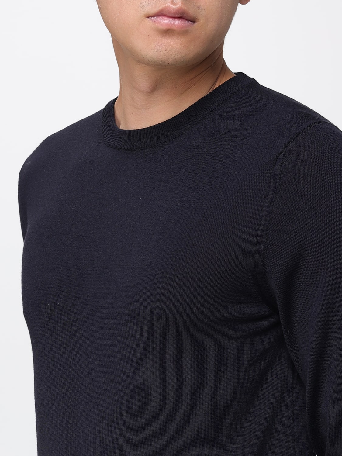 ZANONE SWEATER: Cardigan men Zanone, Blue 1 - Img 3