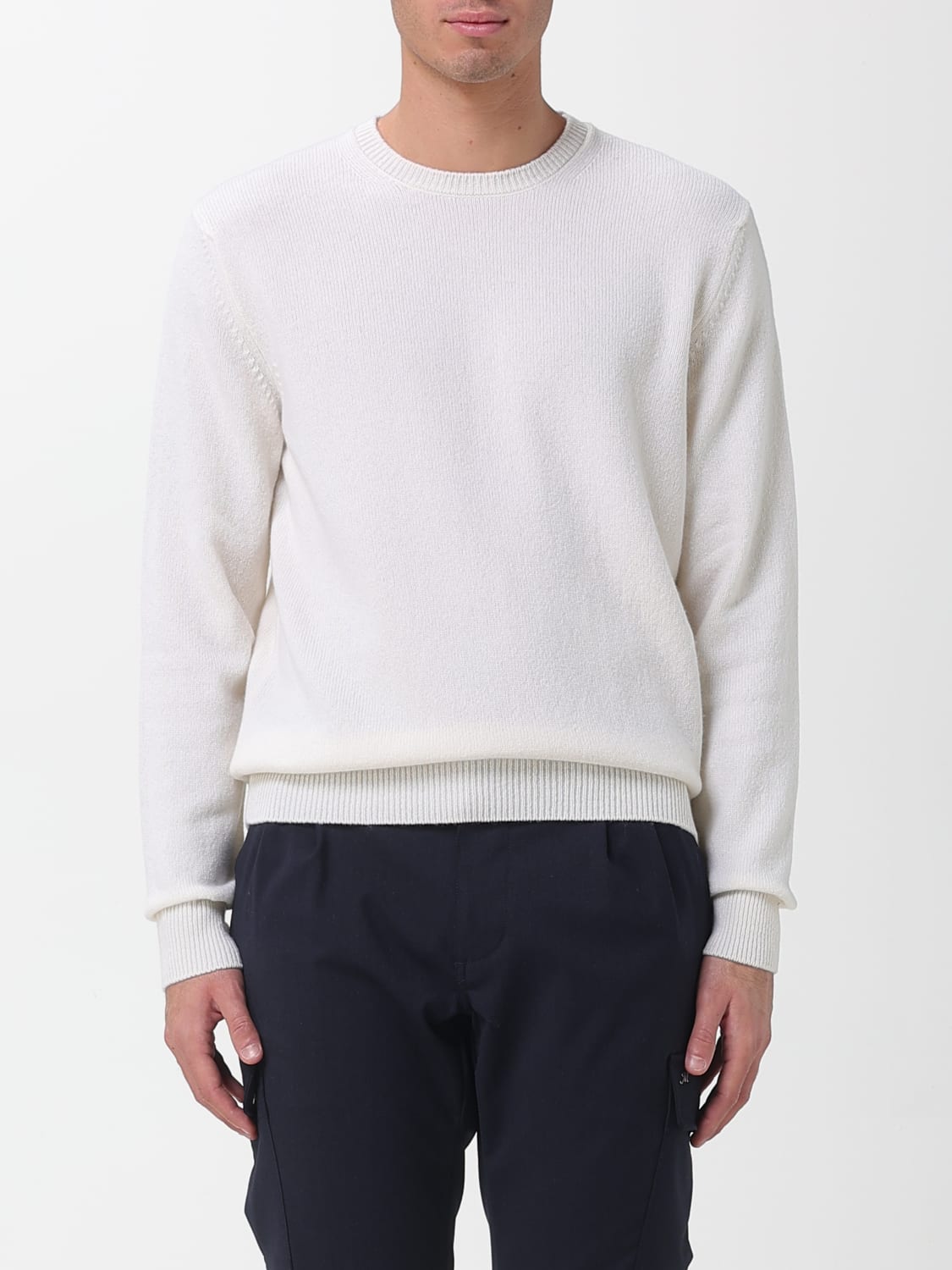 ZANONE JUMPER: Cardigan men Zanone, White - Img 1