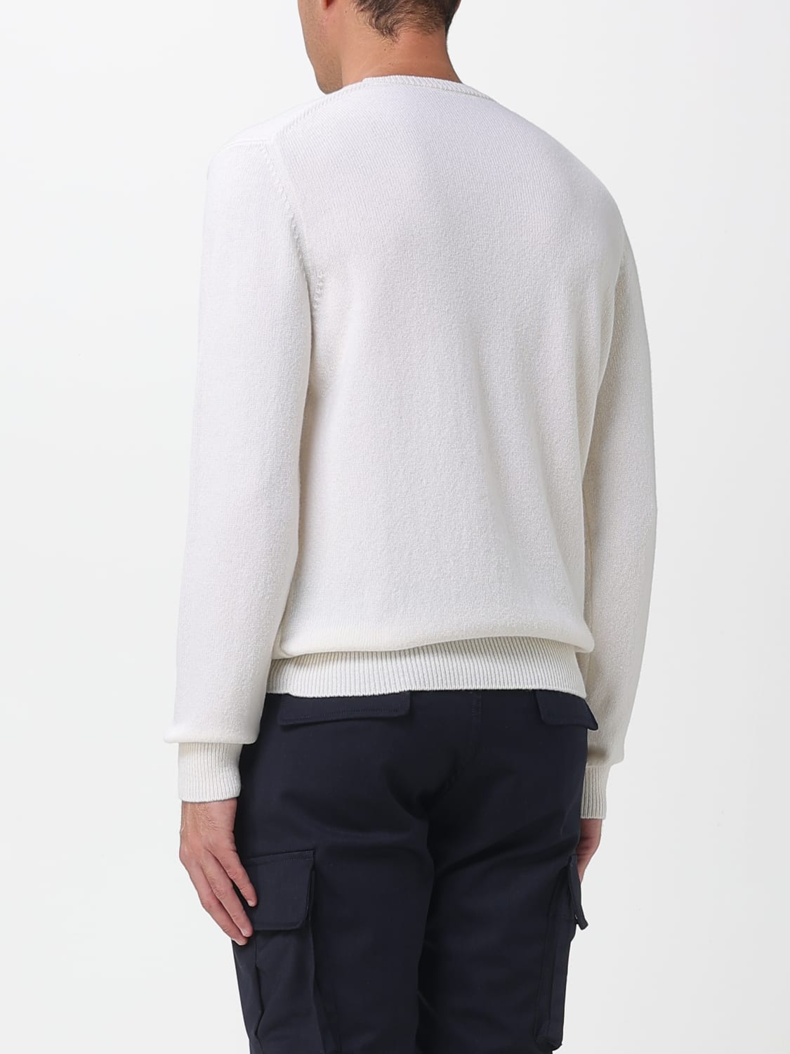 ZANONE JUMPER: Cardigan men Zanone, White - Img 2