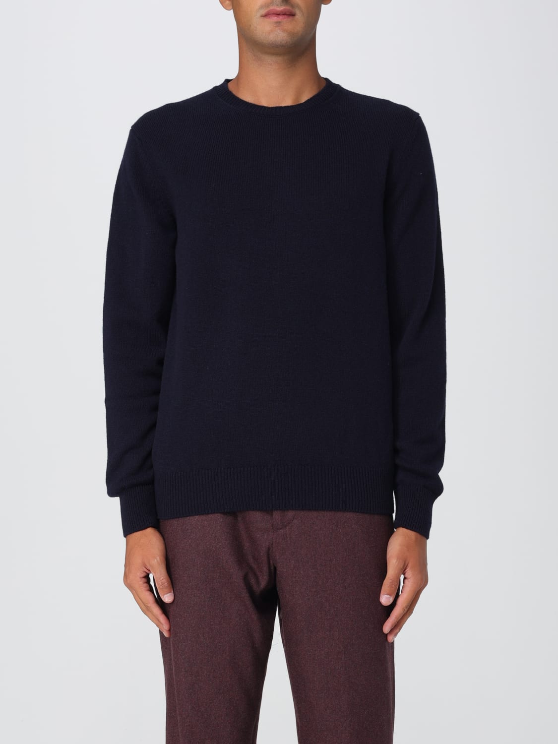 ZANONE MAGLIA: Pullover Zanone in lana vergine , Blue - Img 1