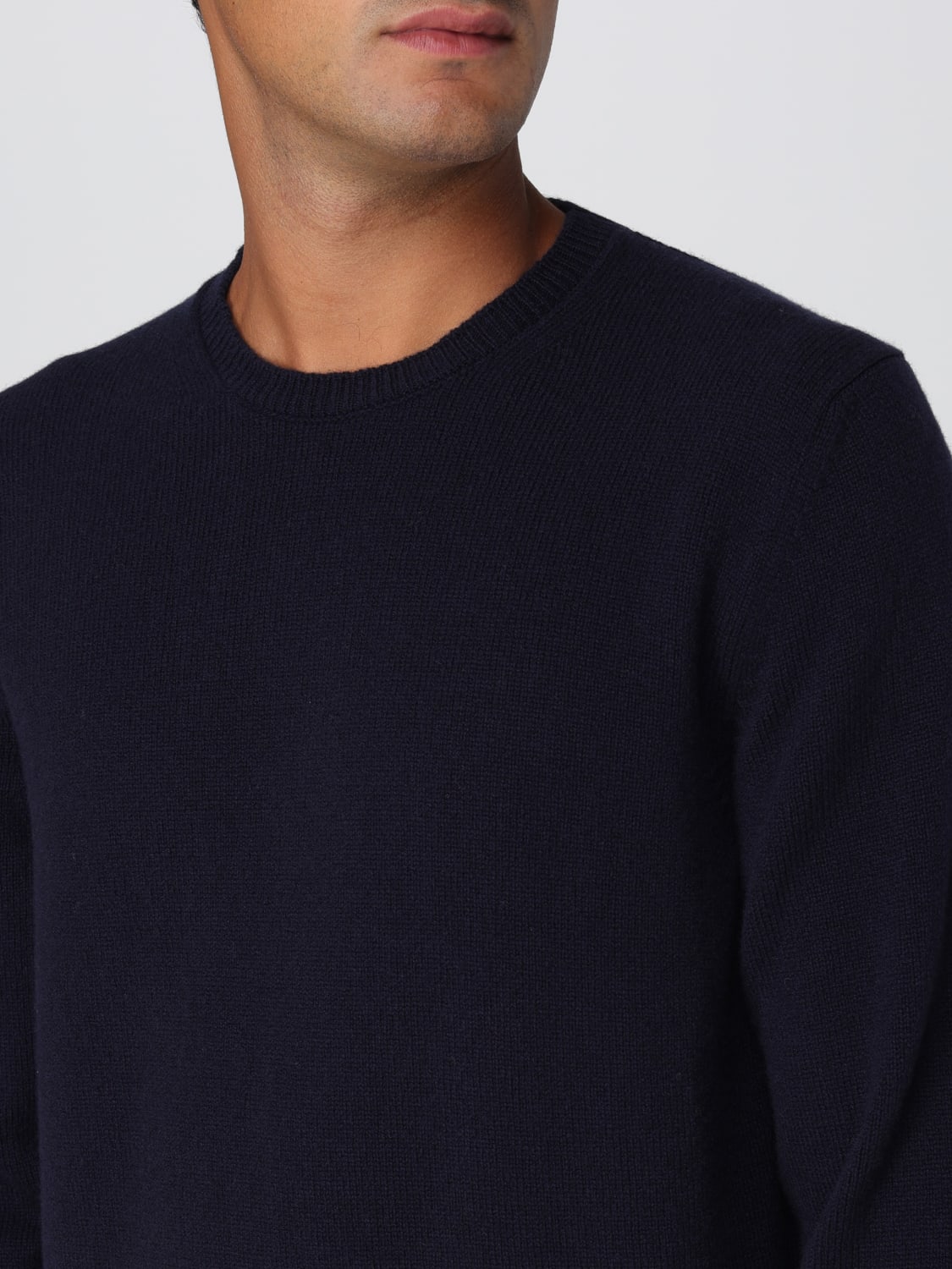 ZANONE MAGLIA: Pullover Zanone in lana vergine , Blue - Img 3