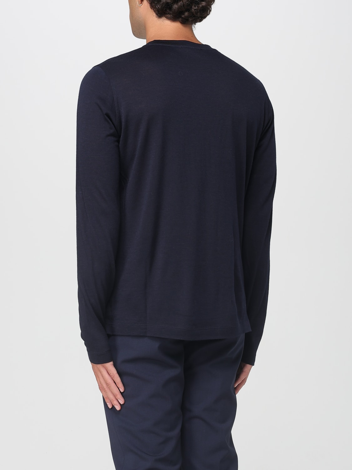 ZANONE JERSEY: Camiseta hombre Zanone, Azul Oscuro - Img 2