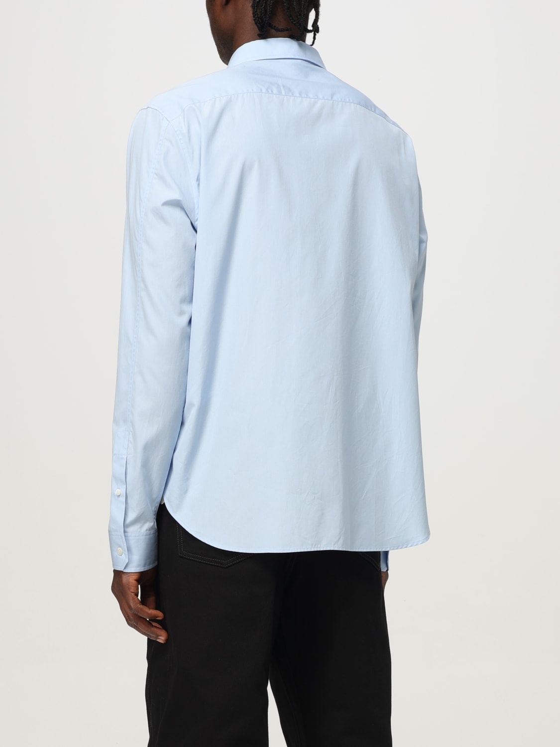 LOEWE CAMICIA: Camicia Loewe in popeline di cotone , Blue - Img 3
