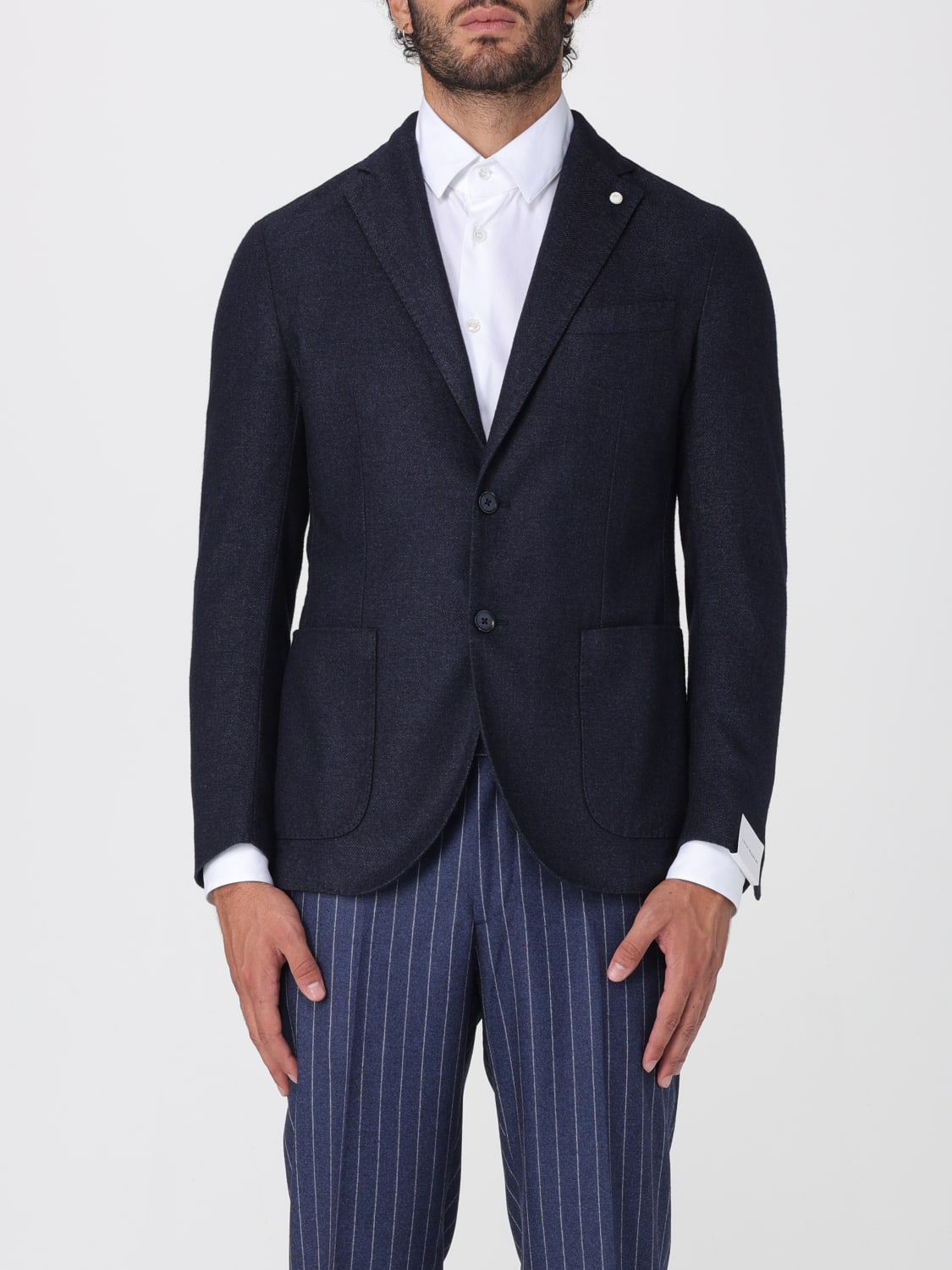 LUIGI BIANCHI VESTE: Blazer homme Luigi Bianchi, Blanc - Img 1