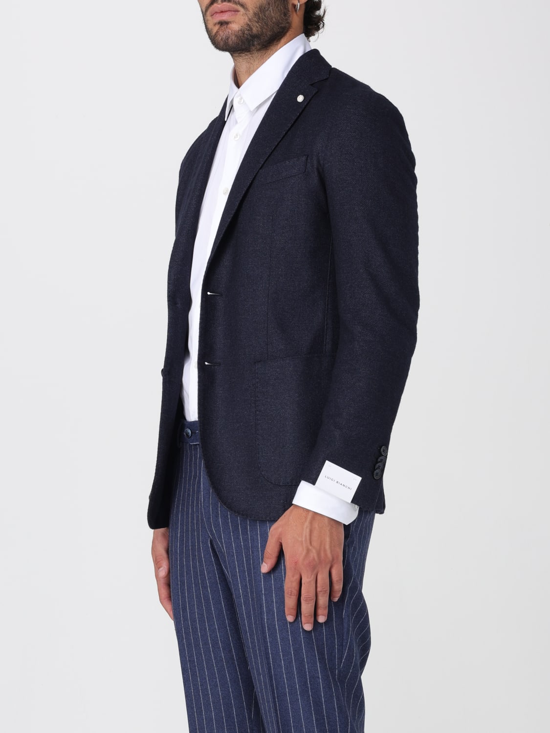 LUIGI BIANCHI VESTE: Blazer homme Luigi Bianchi, Blanc - Img 3