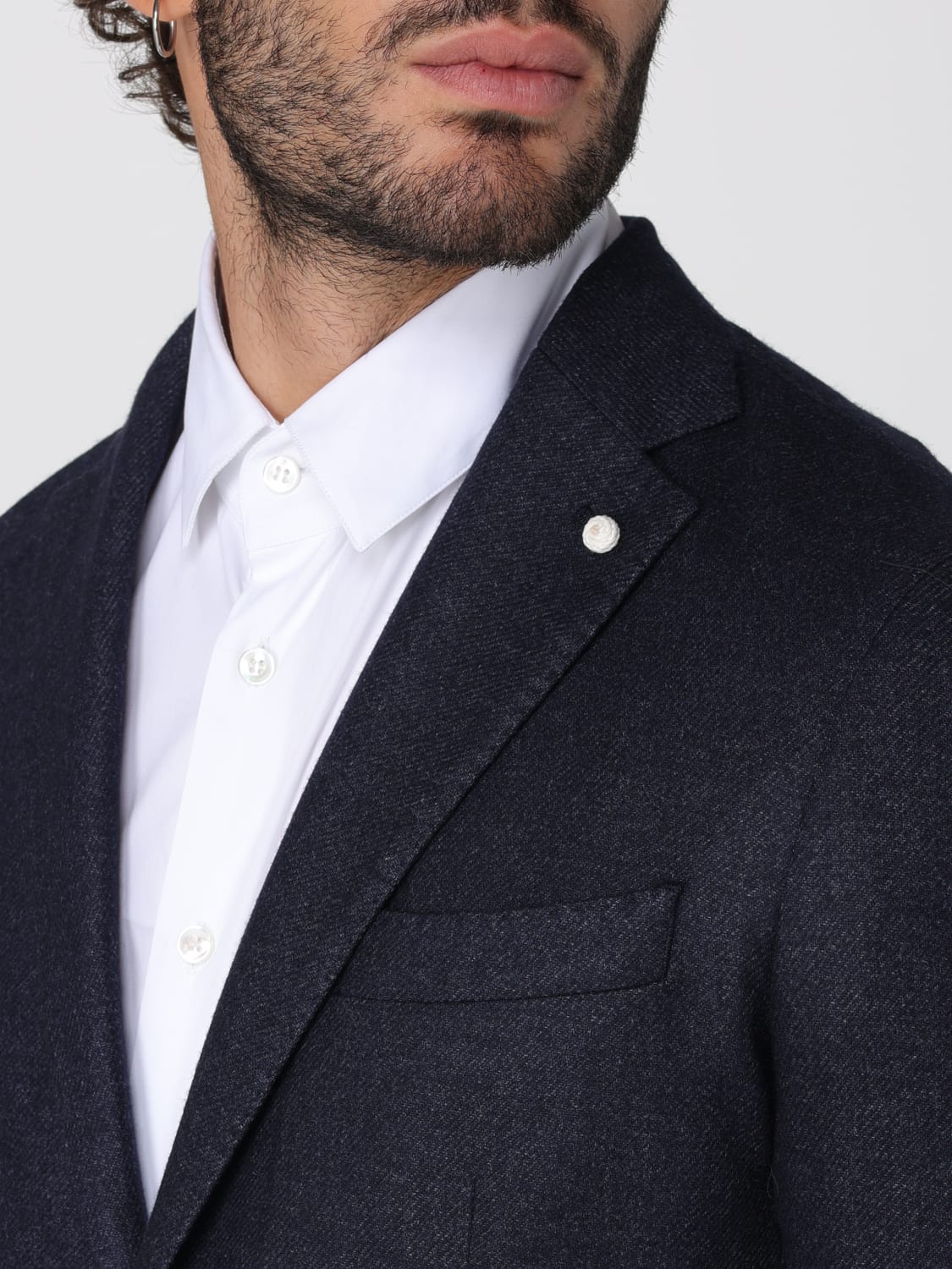 LUIGI BIANCHI VESTE: Blazer homme Luigi Bianchi, Blanc - Img 4