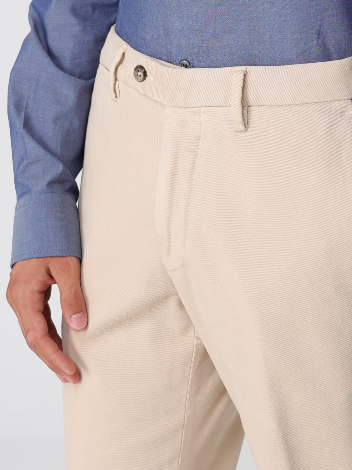 LUIGI BIANCHI PANTS: Pants men Luigi Bianchi, Beige - Img 3