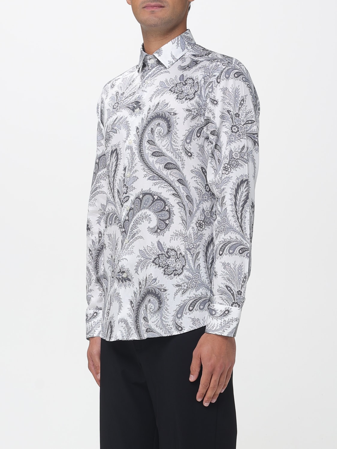 ETRO SHIRT: Shirt men Etro, Red - Img 4