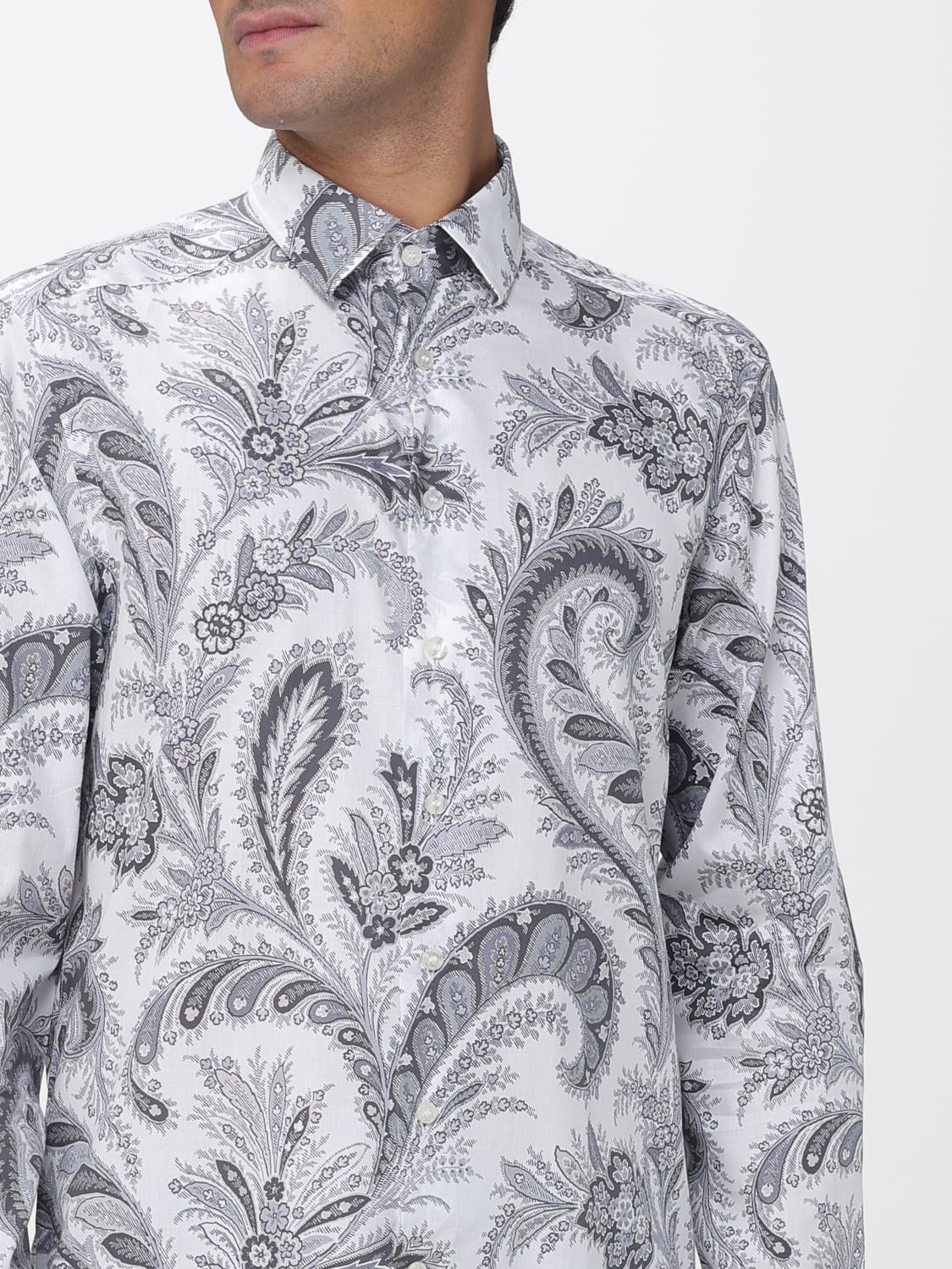 ETRO SHIRT: Shirt men Etro, Red - Img 5