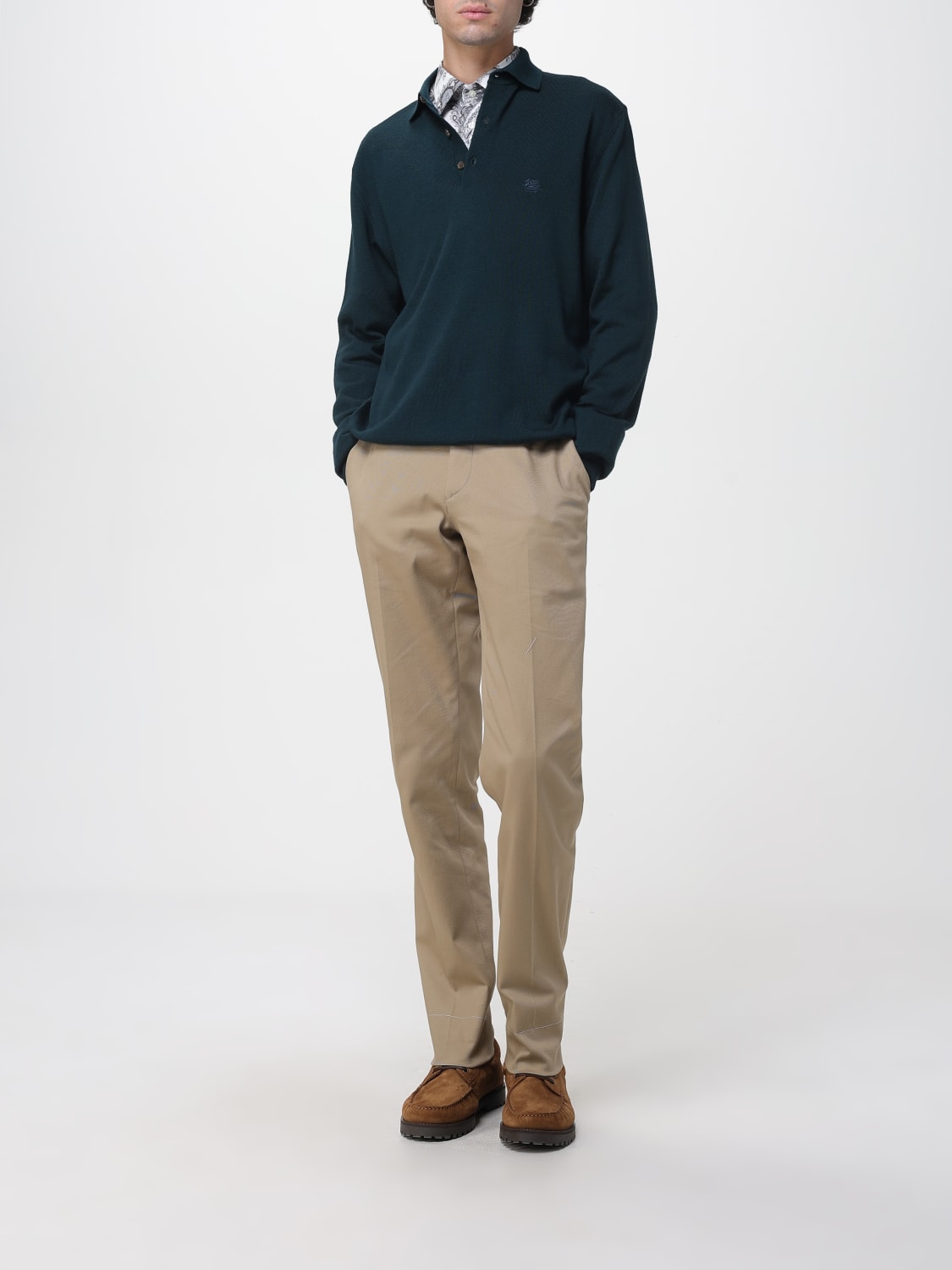 ETRO SHIRT: Shirt men Etro, Grey - Img 2