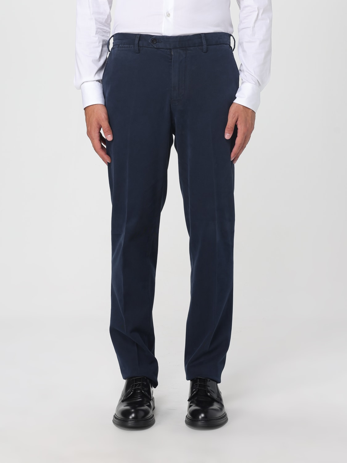 LUIGI BIANCHI PANTS: Pants men Luigi Bianchi, Blue - Img 1