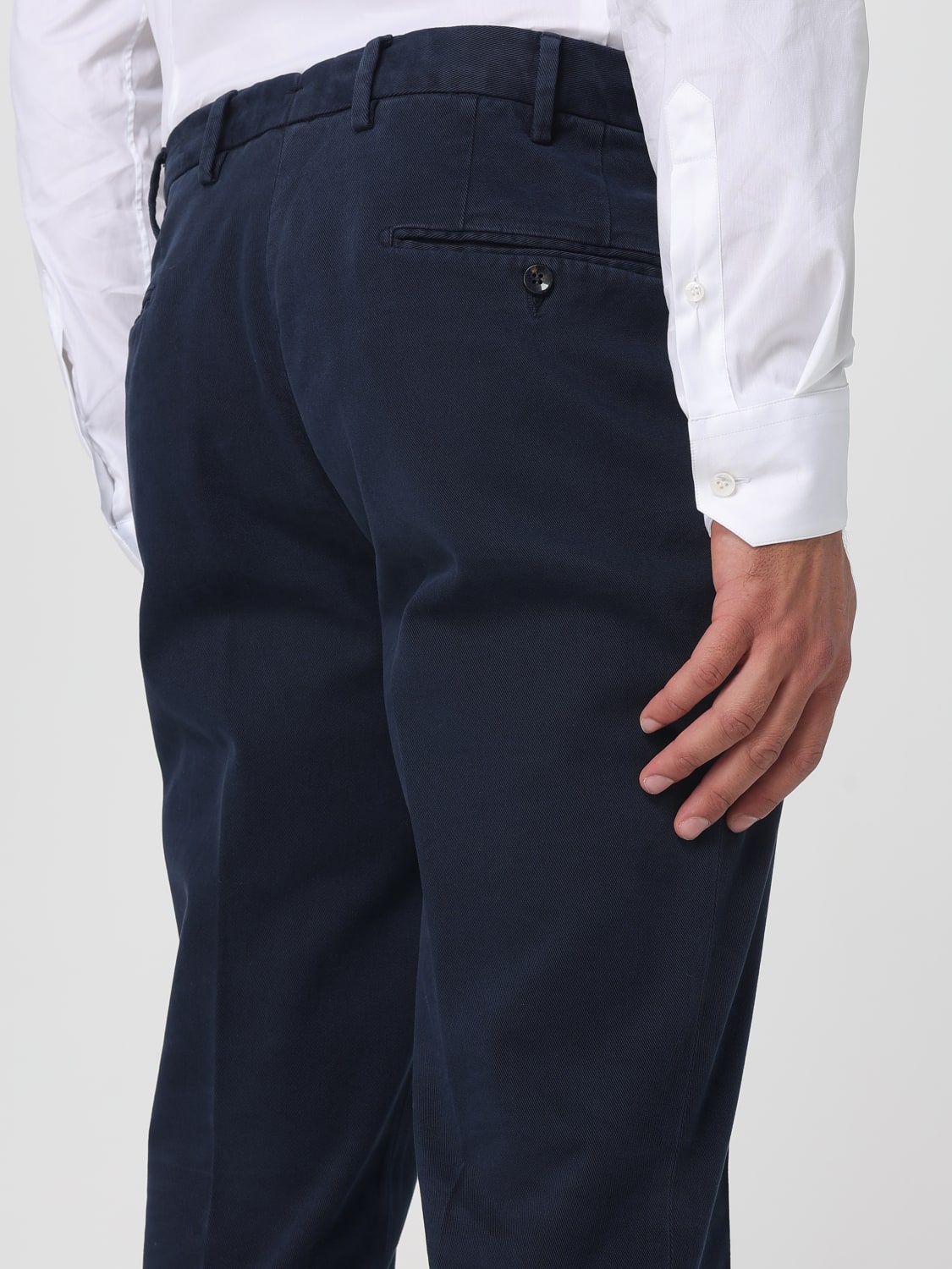 LUIGI BIANCHI PANTS: Pants men Luigi Bianchi, Blue - Img 3