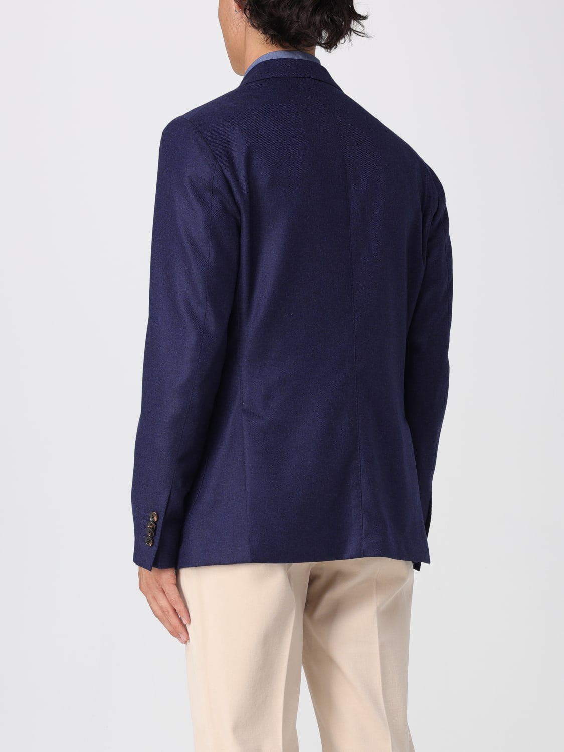 LUIGI BIANCHI JACKET: Blazer men Luigi Bianchi, Blue - Img 2