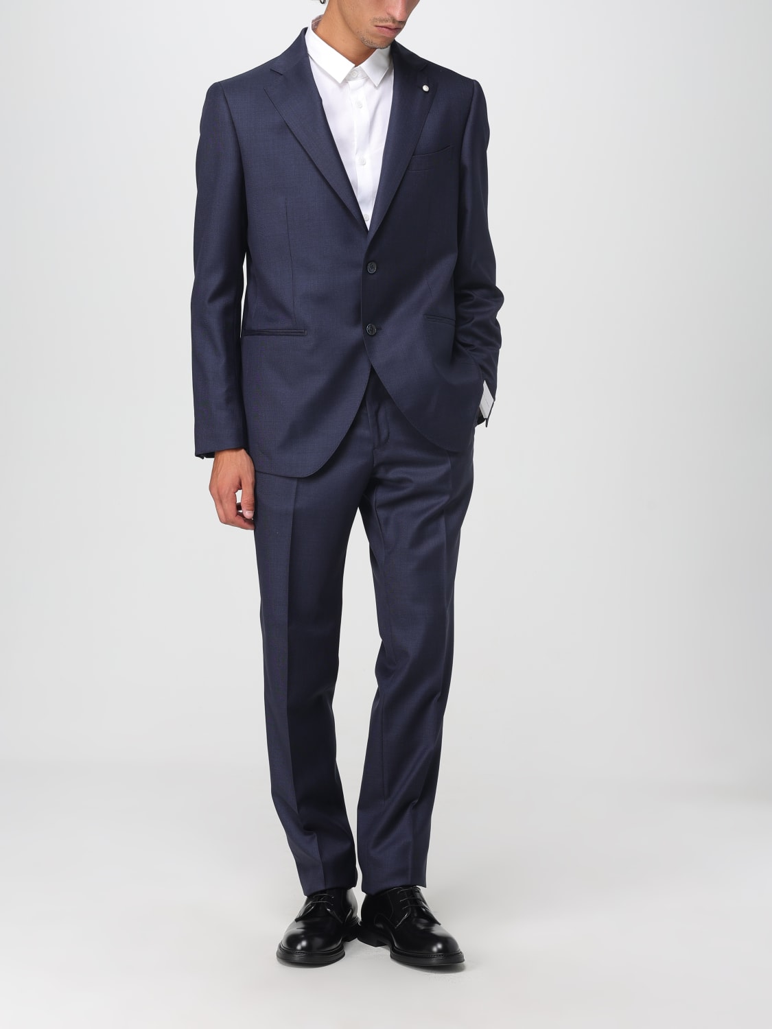 LUIGI BIANCHI SUIT: Suit men Luigi Bianchi, Blue - Img 2