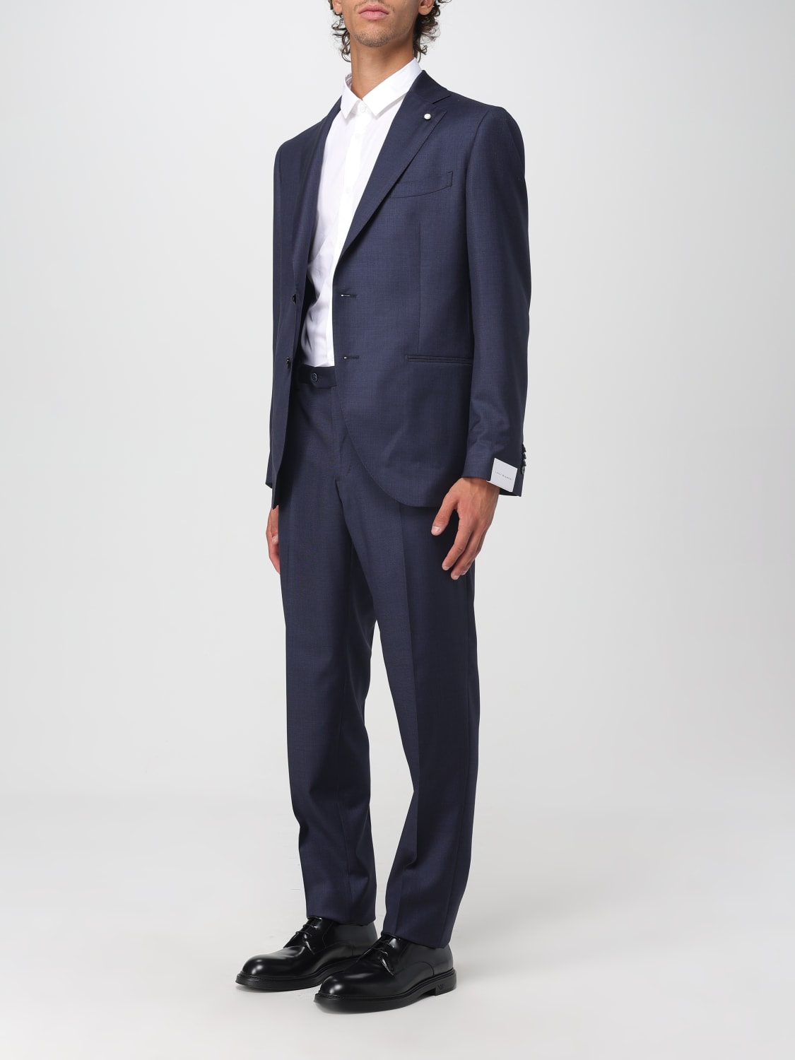 LUIGI BIANCHI SUIT: Suit men Luigi Bianchi, Blue - Img 4