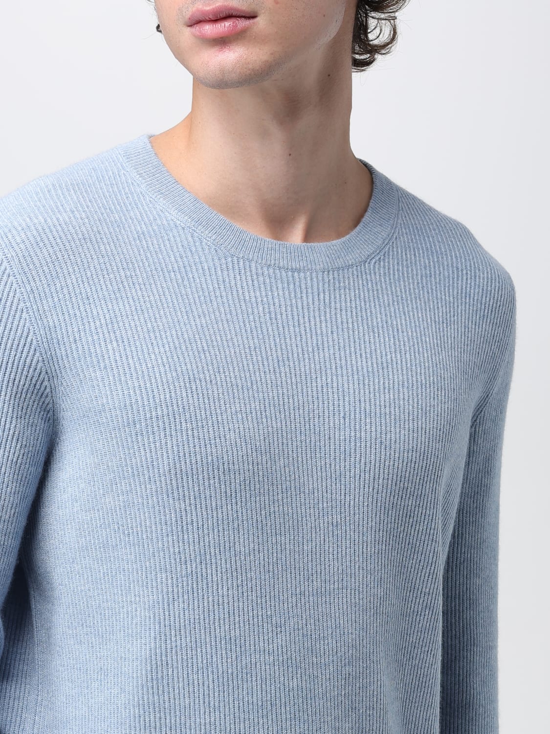 BRUNELLO CUCINELLI SWEATER: Sweater men Brunello Cucinelli, Blue - Img 5