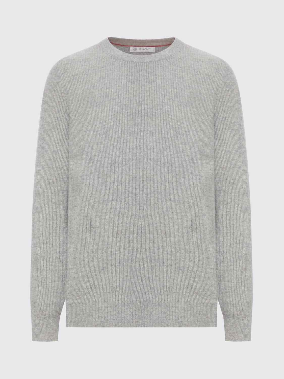 BRUNELLO CUCINELLI PULLOVER: Pullover herren Brunello Cucinelli, Grau - Img 1