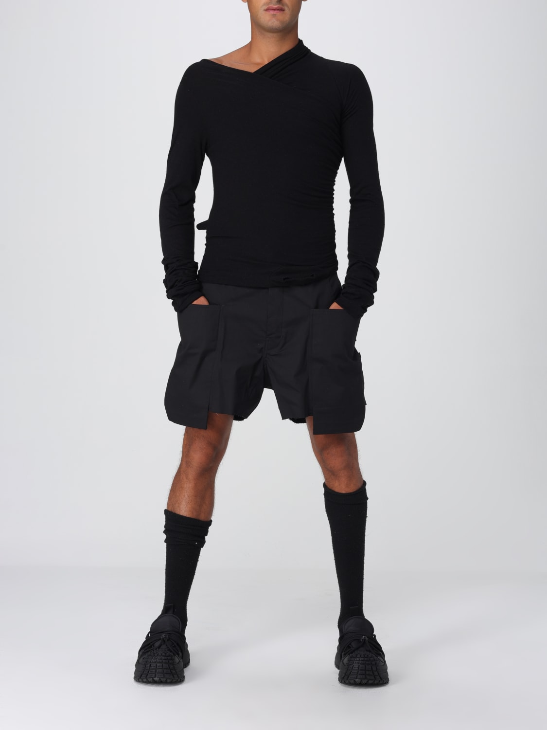 RICK OWENS SWEATER: T-shirt men Rick Owens, Black - Img 2