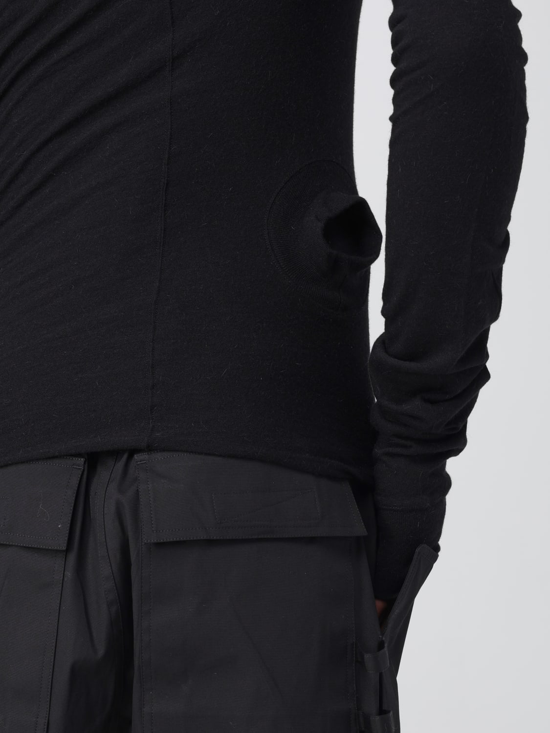RICK OWENS SWEATER: T-shirt men Rick Owens, Black - Img 5