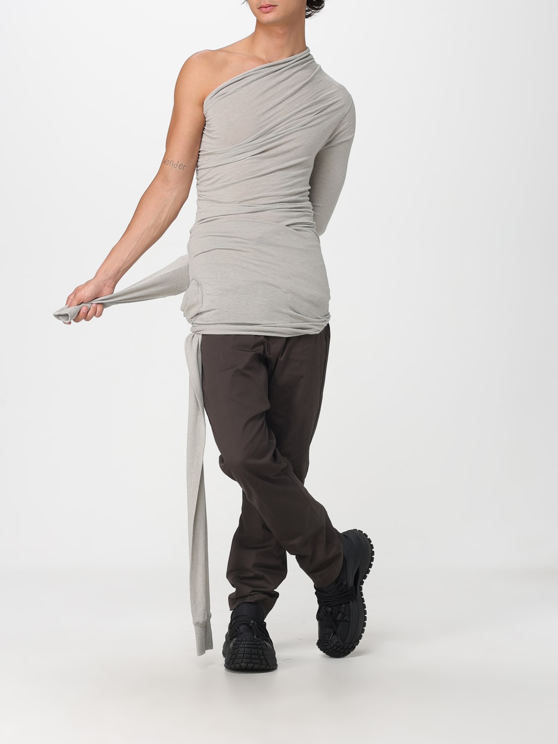 RICK OWENS JERSEY: Camiseta hombre Rick Owens, Gris - Img 2