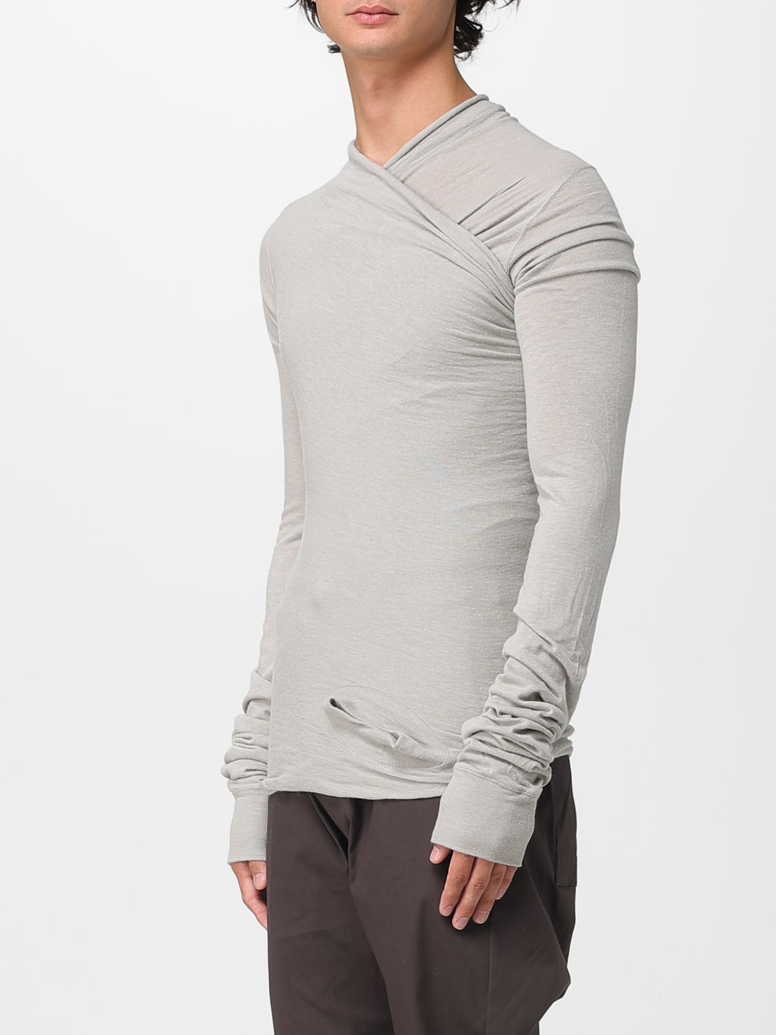 RICK OWENS JERSEY: Camiseta hombre Rick Owens, Gris - Img 4