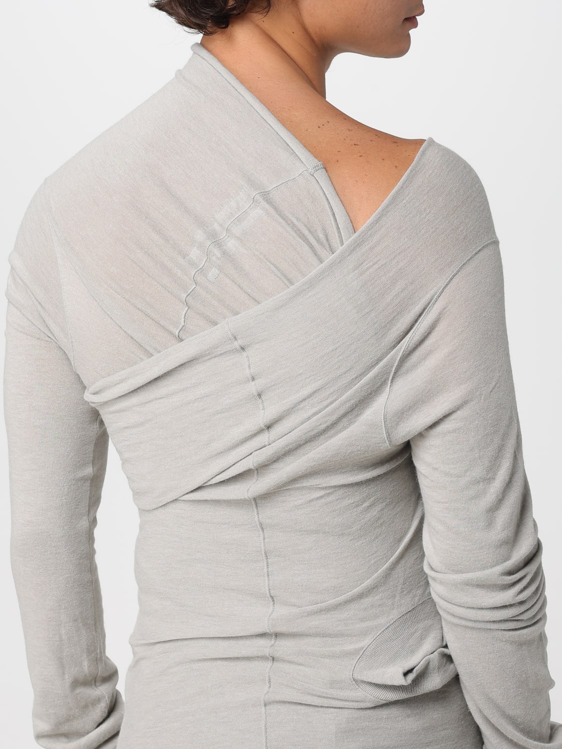 RICK OWENS JERSEY: Camiseta hombre Rick Owens, Gris - Img 5