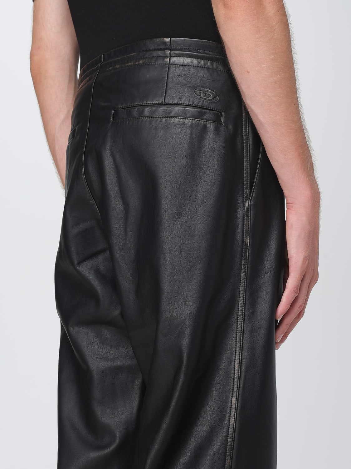 DIESEL PANTS: Pants men Diesel, Black - Img 4