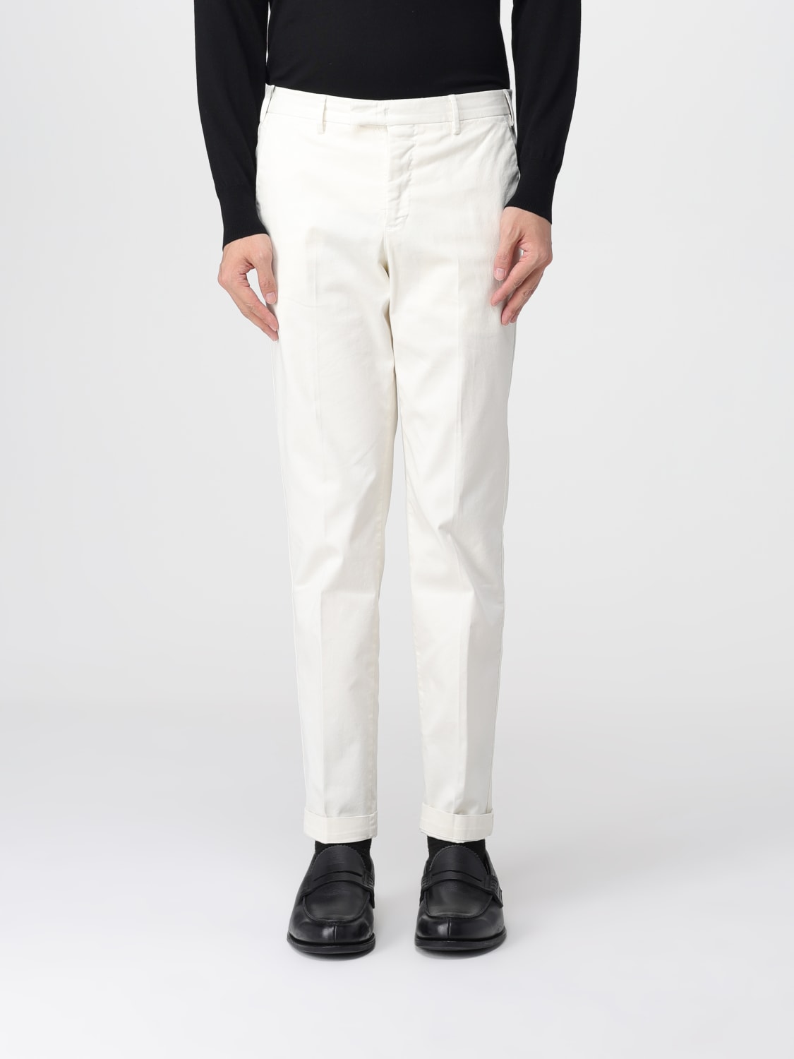 PT TORINO PANTALONES: Pantalón hombre Pt Torino, Blanco - Img 1