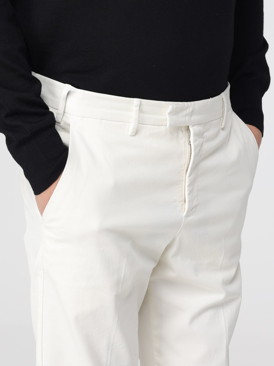 PT TORINO PANTALONES: Pantalón hombre Pt Torino, Blanco - Img 3