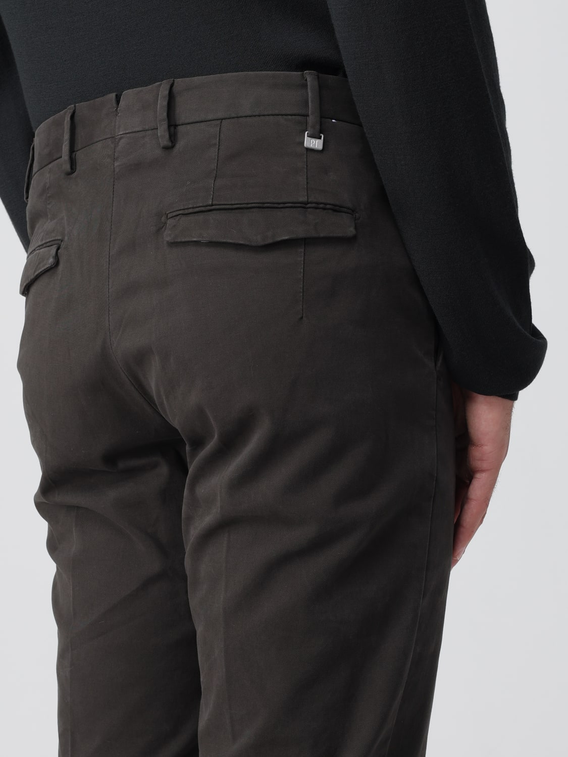 PT TORINO PANTS: Pants men Pt Torino, Brown - Img 3