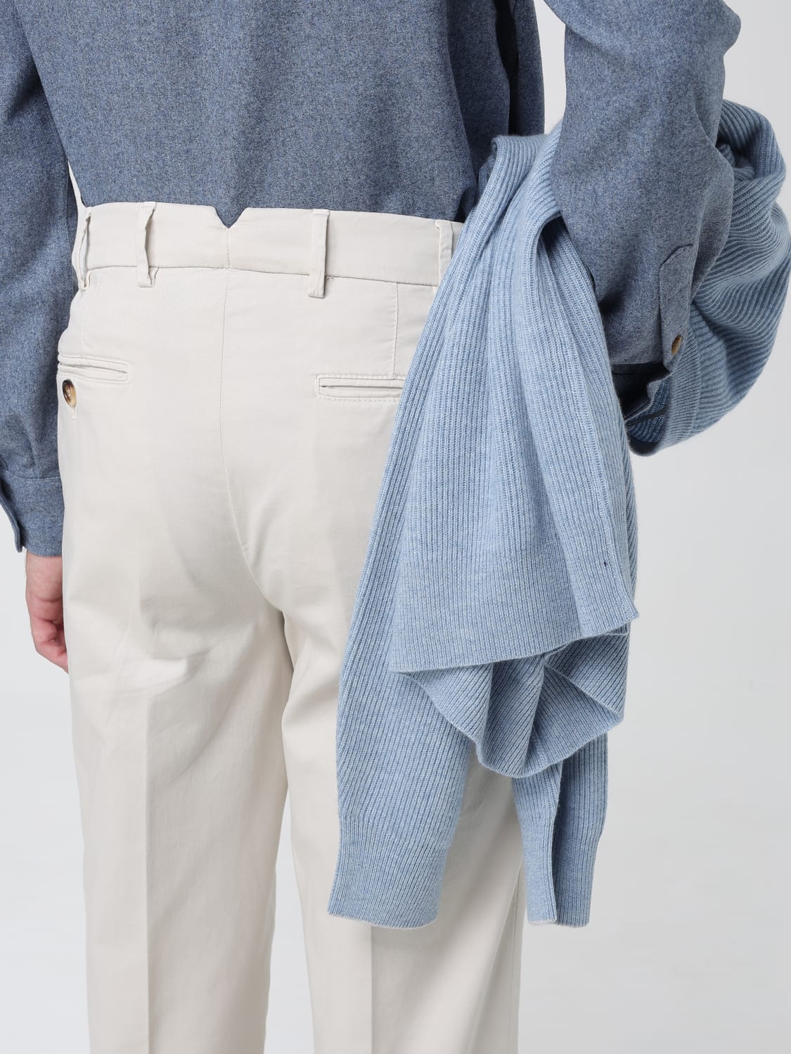 BRUNELLO CUCINELLI PANTS: Pants men Brunello Cucinelli, Grey - Img 5