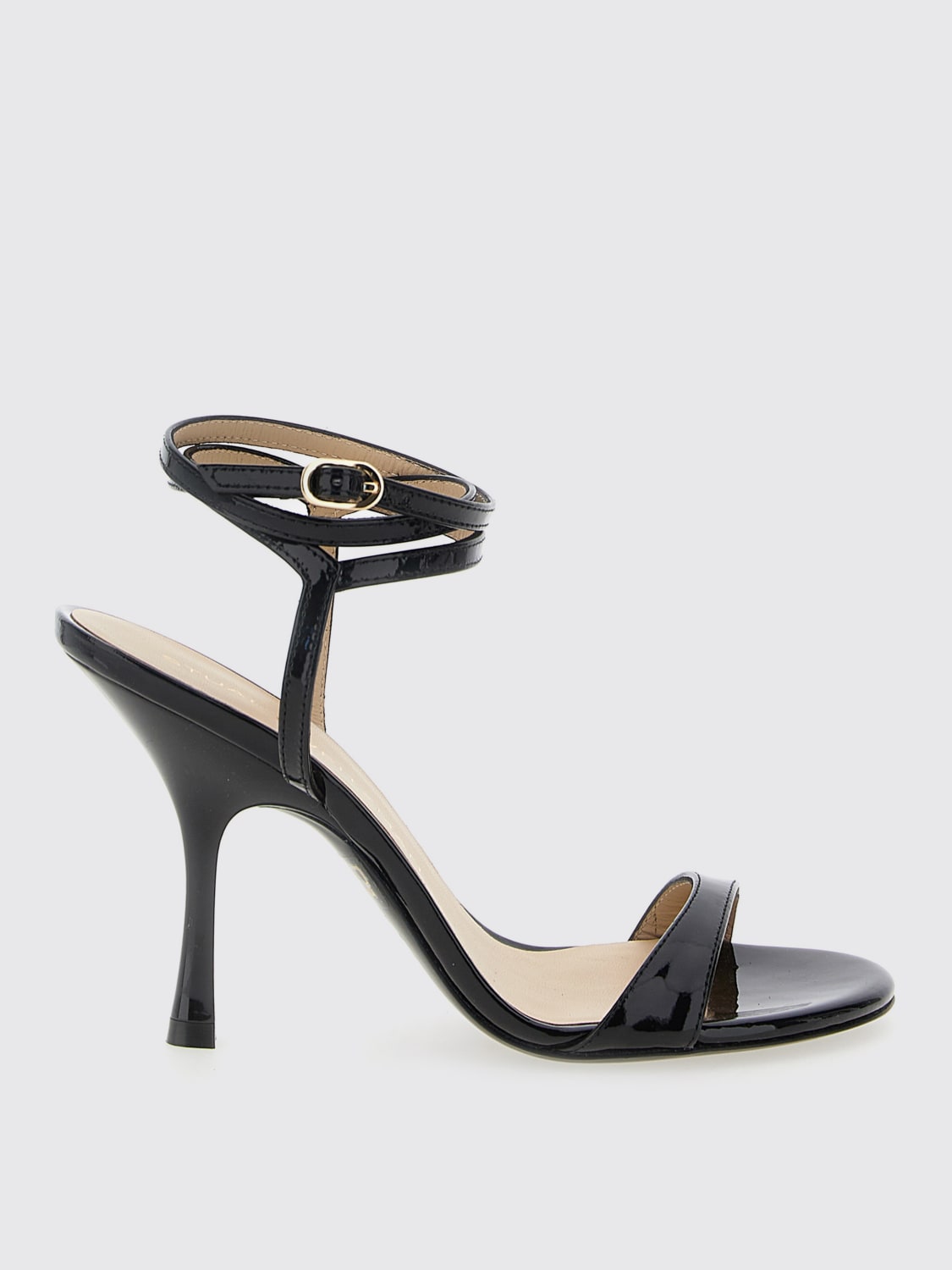STUART WEITZMAN HEELED SANDAL: Flat sandals woman Stuart Weitzman, Black - Img 1