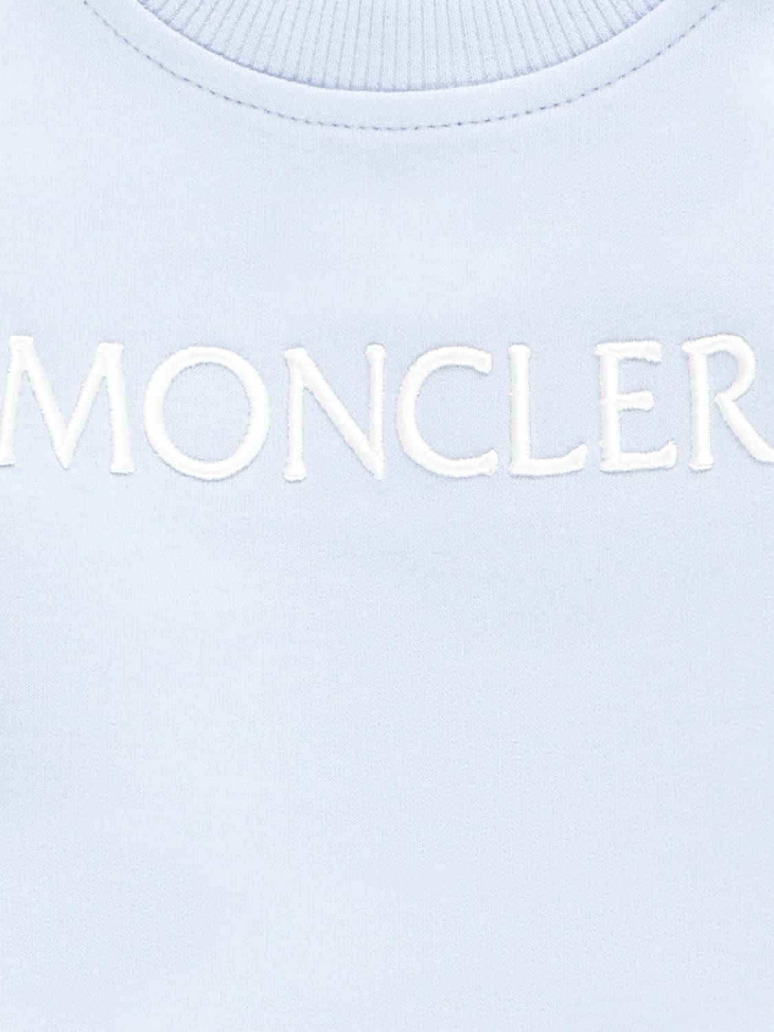 MONCLER JUMPSUIT: Romper kids Moncler, Blue - Img 3