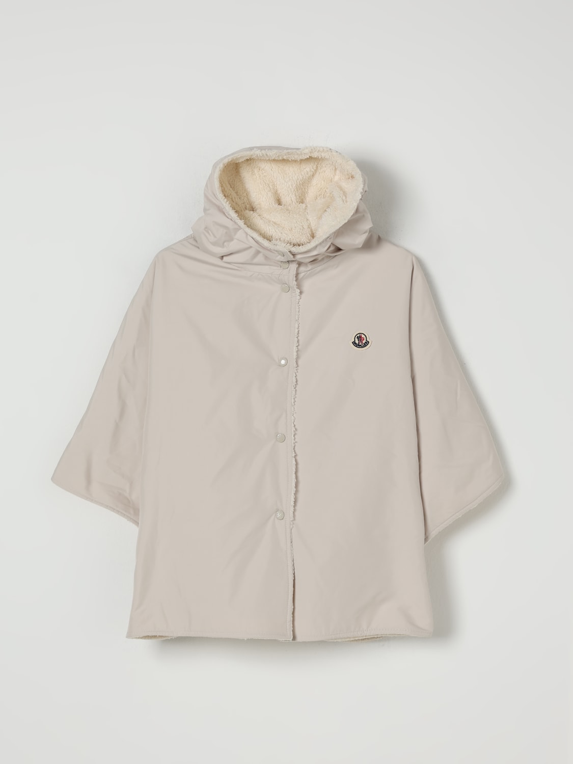 MONCLER CHAQUETA: Chaqueta niños Moncler, Crema - Img 1