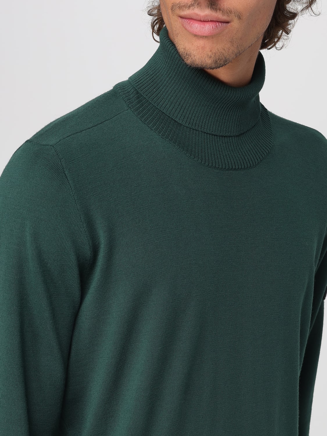 STONE ISLAND SWEATER: Sweater men Stone Island, Green - Img 5