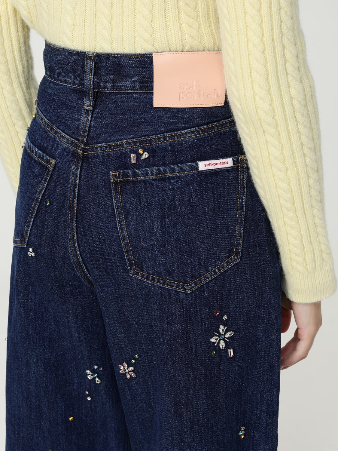 SELF-PORTRAIT VAQUEROS: Vaquero mujer Self-portrait, Denim - Img 5