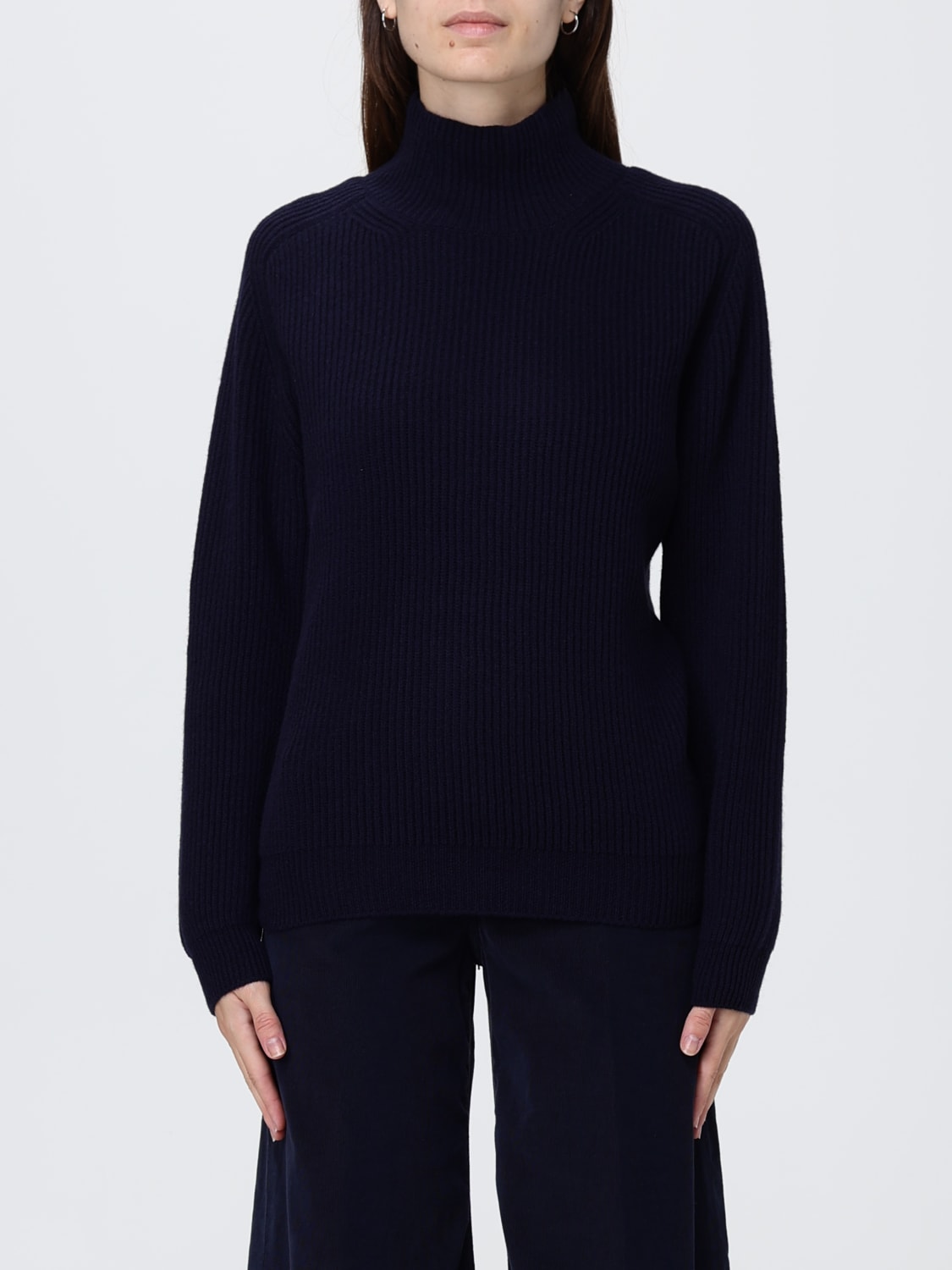 DONDUP SWEATER: Sweater woman Dondup, Blue - Img 1