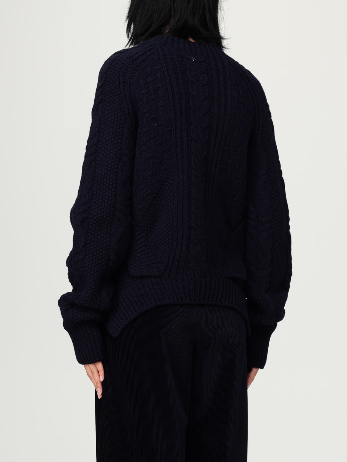 DONDUP SWEATER: Sweater woman Dondup, Blue - Img 2