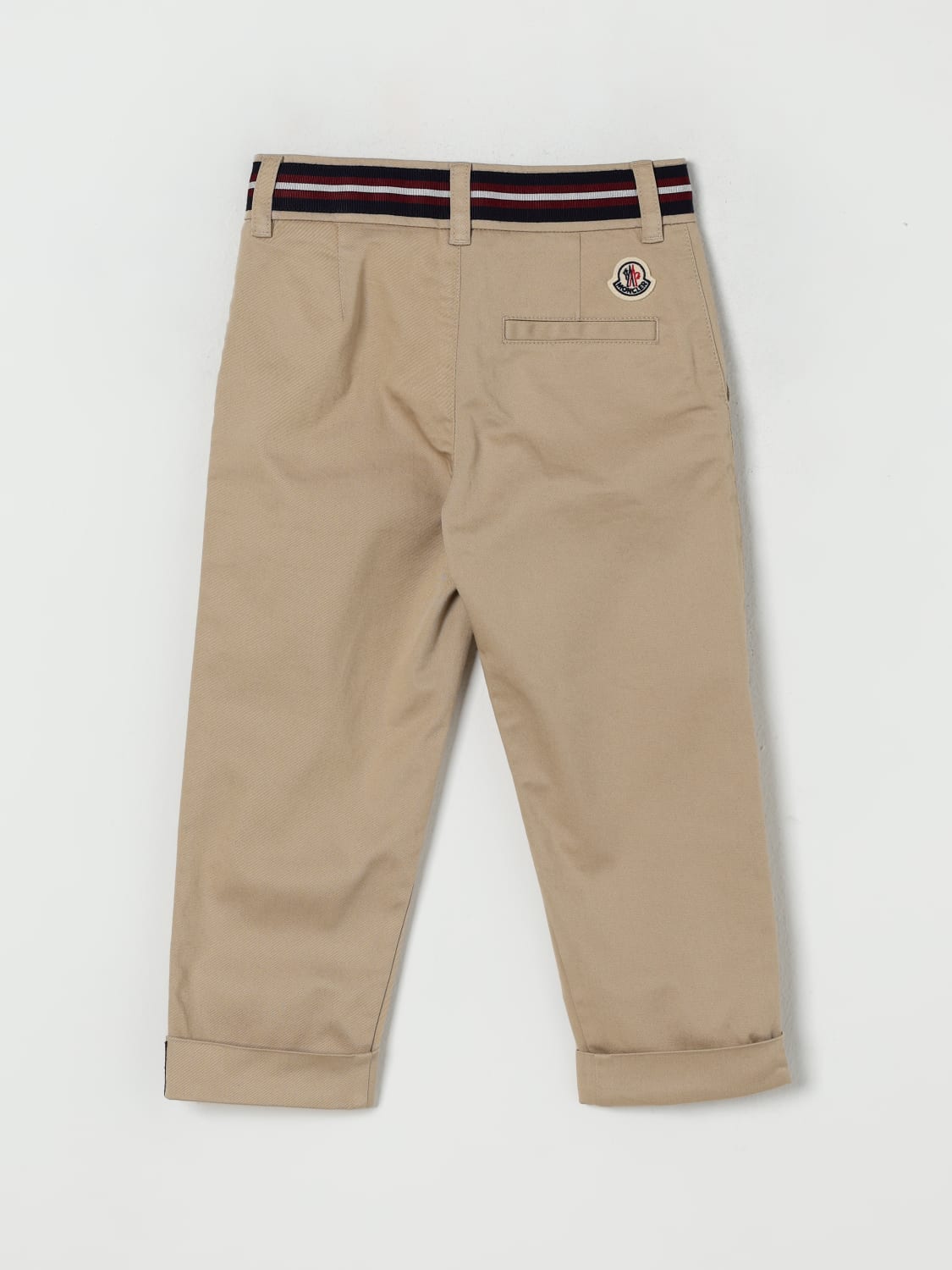 MONCLER PANTS: Pants kids Moncler, Beige - Img 2