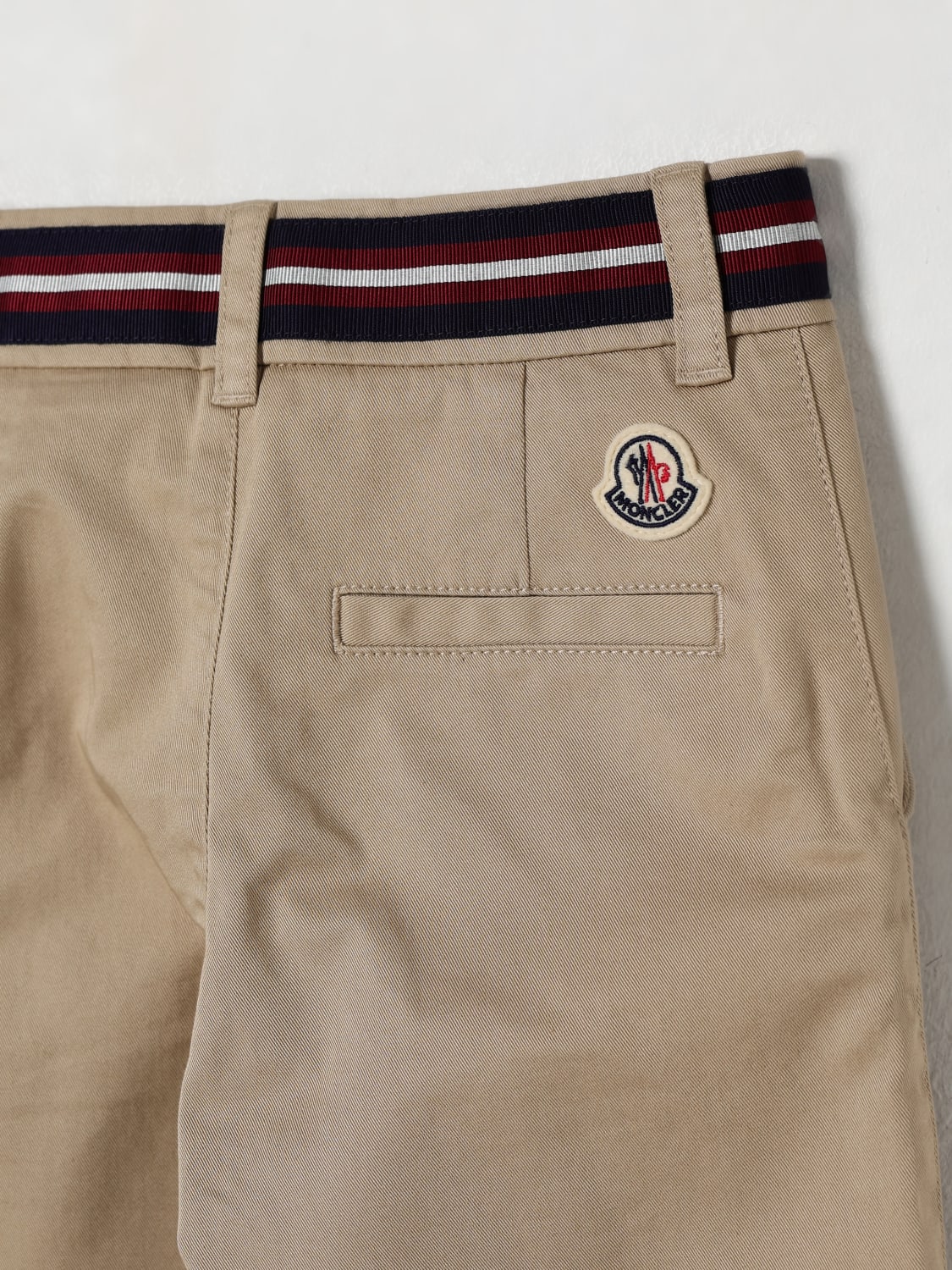 MONCLER PANTS: Pants kids Moncler, Beige - Img 3